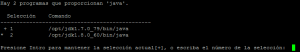 java alternatives para varias instalaciones